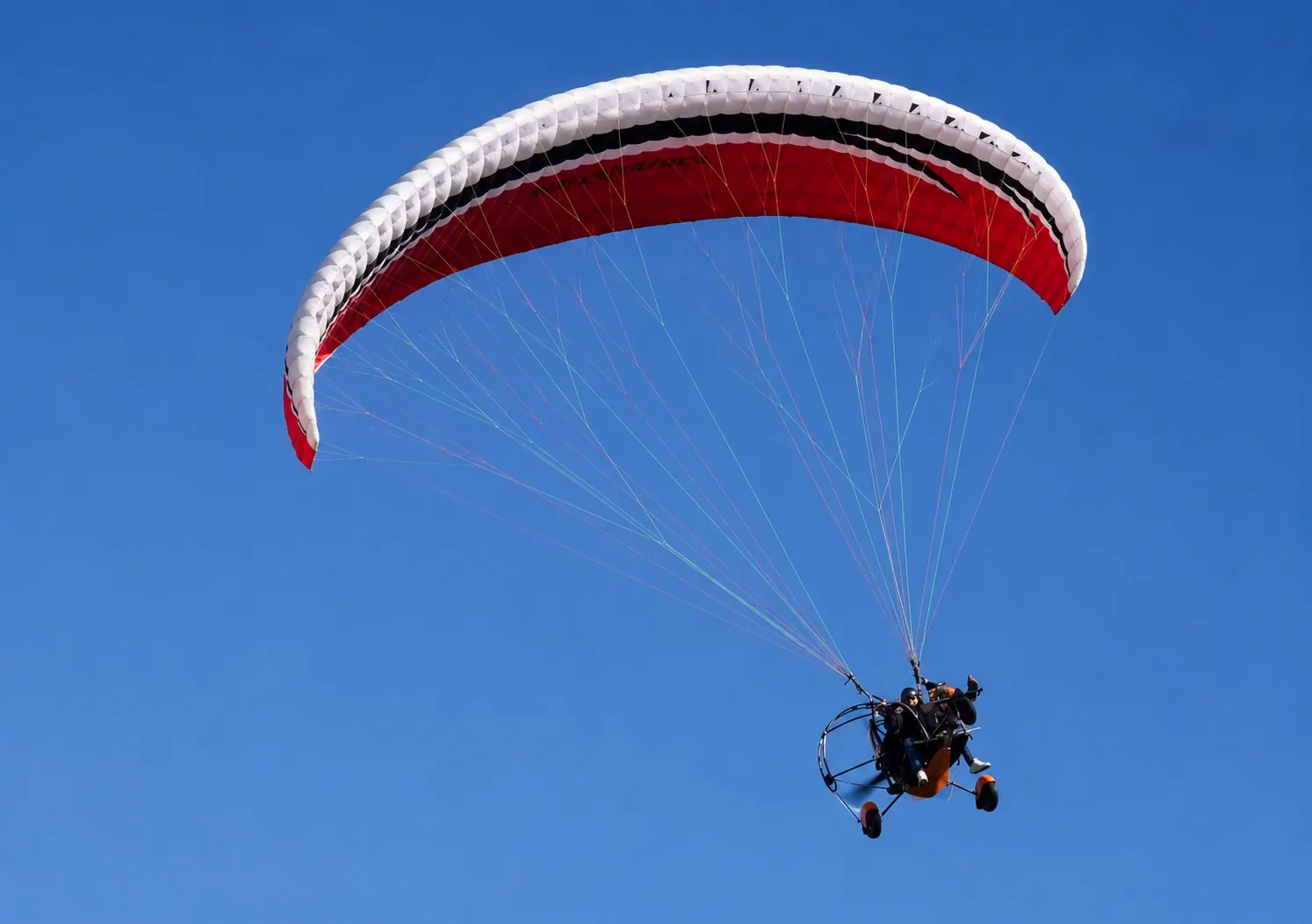 Paramotoring Over the Dunes