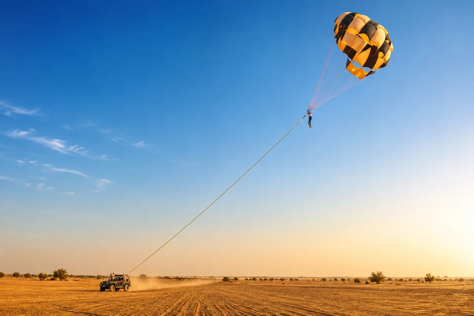 Desert Parasailing